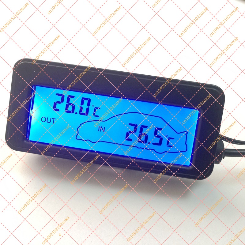 Digital Hygrometer Probe - Cyfrowy termometr samochodowy 12V z higrometrem,