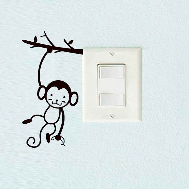 Czarny urocza małpka do zawies – Pvc Panel Background recenzja i cena