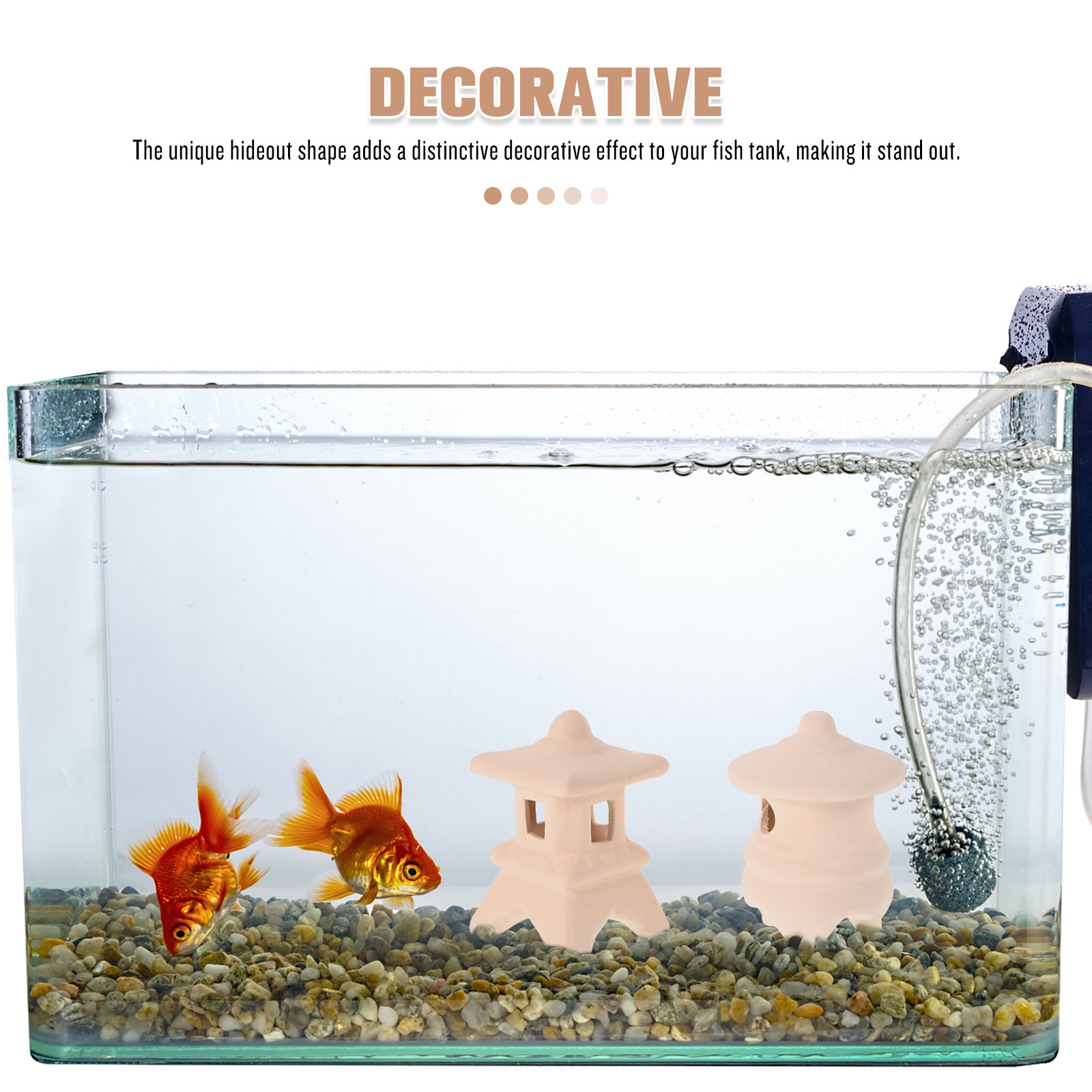 2 szt. ceramicznych dekoracji  – Hide Cave Ceramic recenzja i cena